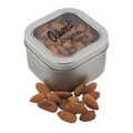 Large Window Tin with Almonds